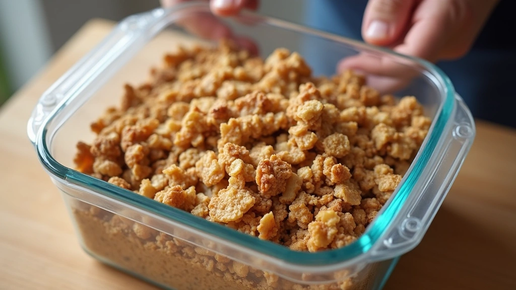 Apple Crisp with Oats - Warm, Crunchy, and Comforting - Step 8: Store Leftovers