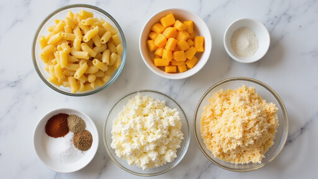 Baked Mac and Cheese Recipe - Crispy, Golden & Cheesy - Step 1: Prepare Ingredients