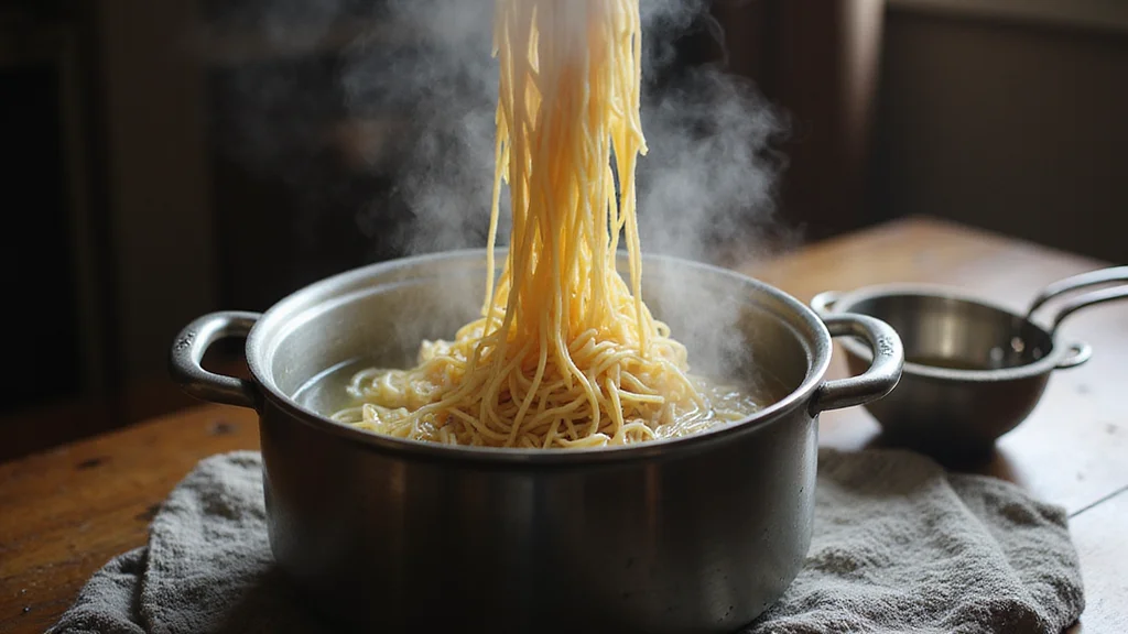 Best Lo Mein Recipe - Silky Noodles with Flavorful Sauce and Tender Vegetables - Step 2: Cook the Noodles
