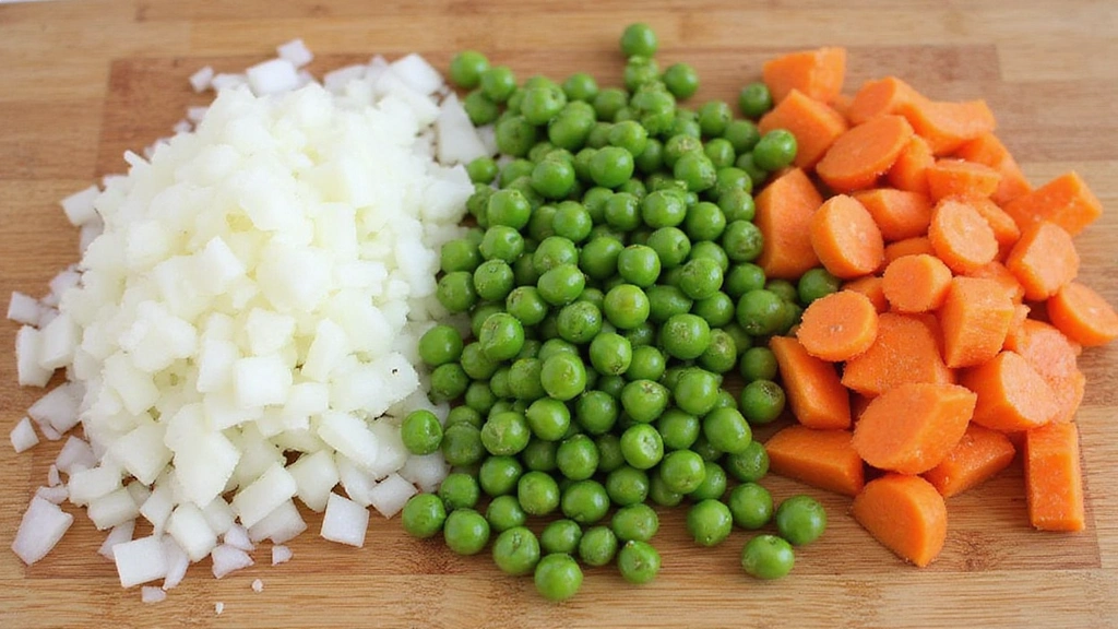 Better-Than-Takeout Chicken Fried Rice Recipe - Step 3: Prepare the Vegetables