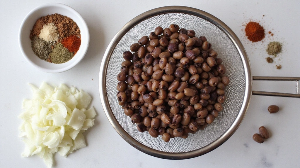 Black-Eyed Peas Recipe - Southern Style & Hearty - Step 1: Prepare Ingredients