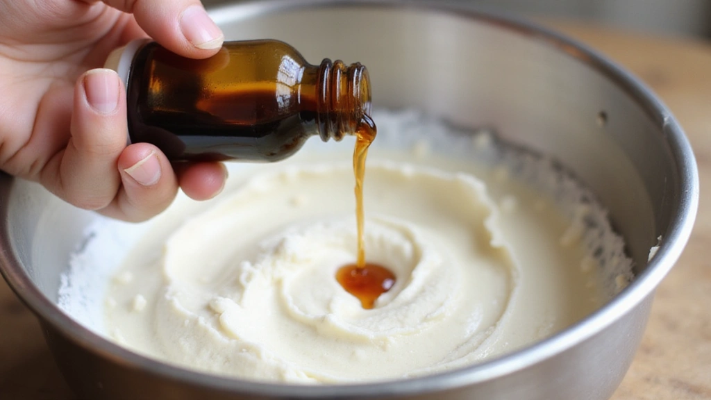 Buttercream Frosting - Smooth, Sweet & Fluffy - Step 5: Add Vanilla Extract
