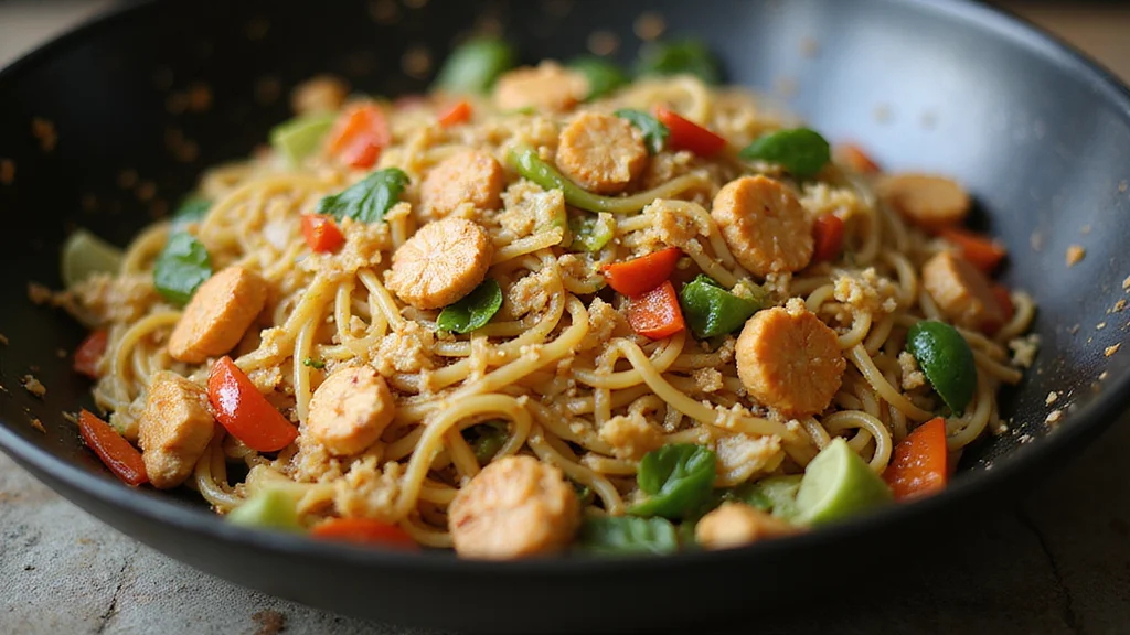 Chicken Lo Mein Recipe - Easy Chinese Takeout at Home in 25 Minutes - Step 6: Combine Noodles and Chicken
