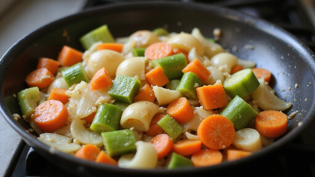 Chicken Noodle Soup Recipe - Just Like Grandma’s! - Step 3: Sauté Vegetables