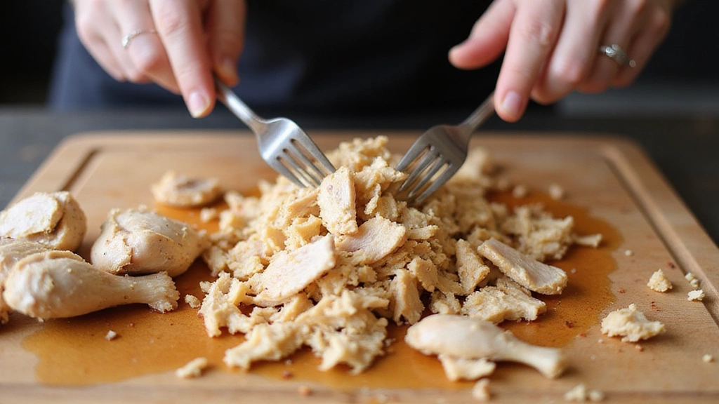 Chicken Noodle Soup Recipe - Just Like Grandma’s! - Step 5: Shred the Chicken