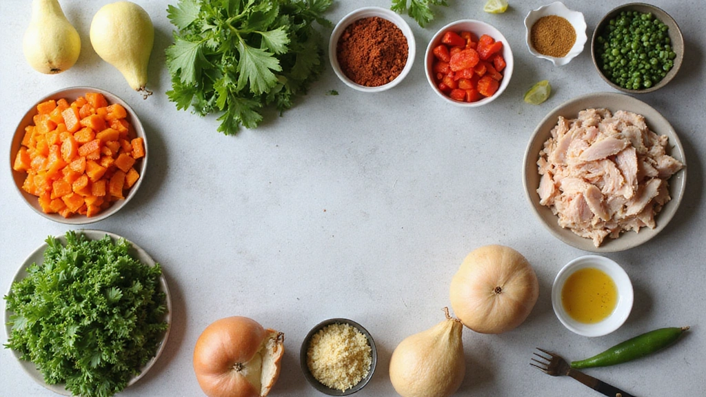 Classic Chicken Pot Pie Recipe - Flaky & Creamy - Step 1: Prepare Ingredients