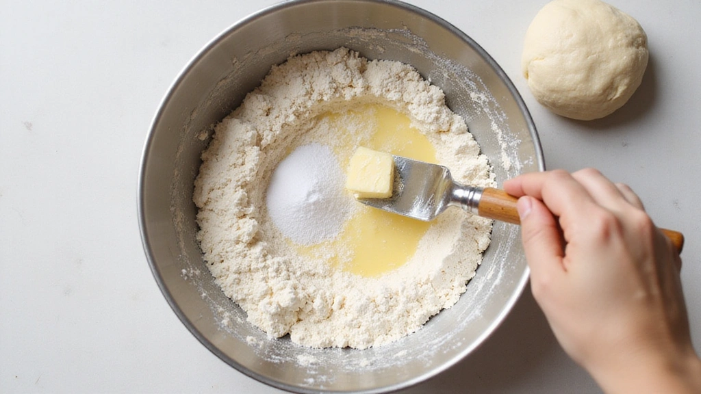 Classic Chicken Pot Pie Recipe - Flaky & Creamy - Step 2: Make the Dough