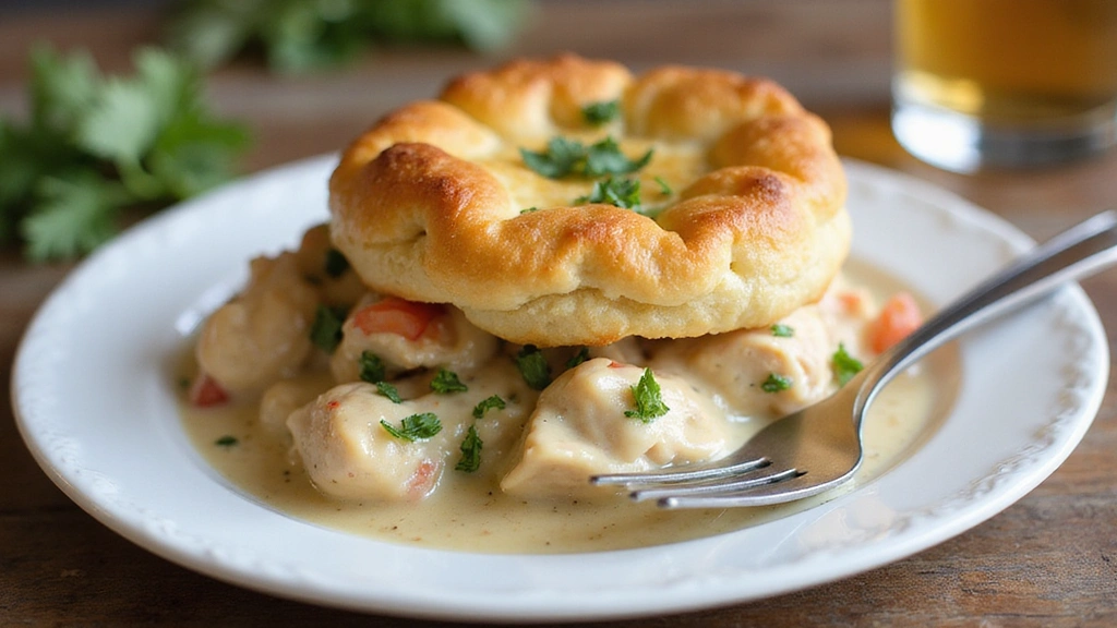 Classic Chicken Pot Pie Recipe - Flaky & Creamy