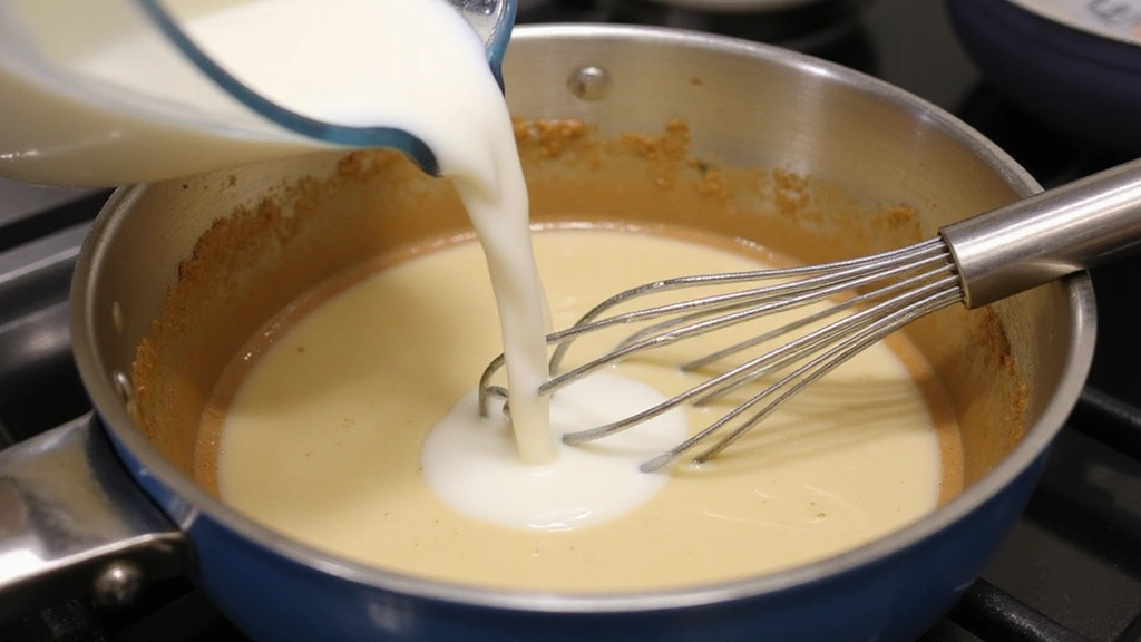 Classic Macaroni and Cheese Recipe - Family Favorite - Step 4: Add Milk to Roux