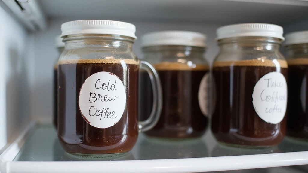Cold Brew Coffee - Smooth, Strong & Perfectly Chilled - Step 6: Store the Cold Brew