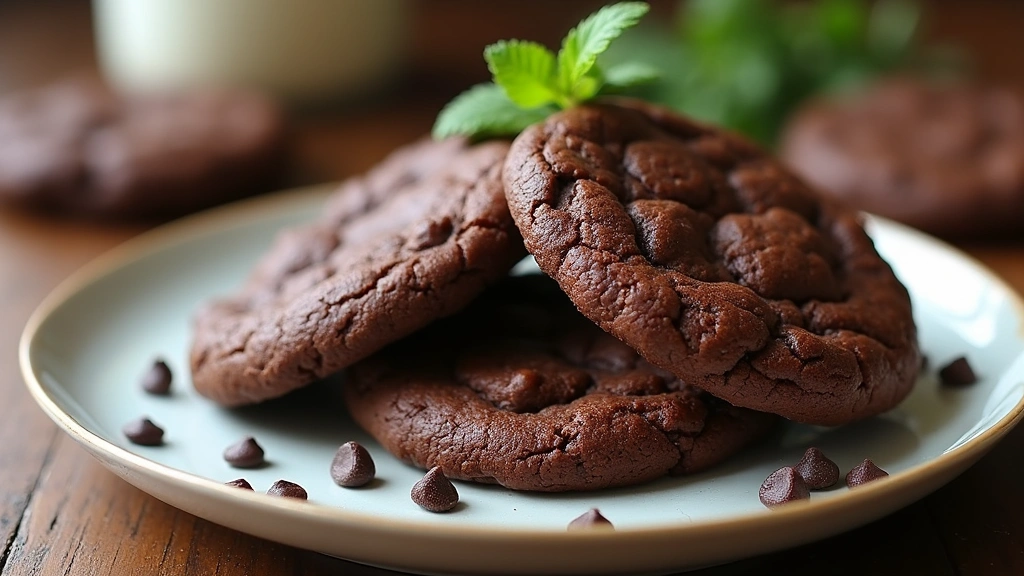 Double Chocolate Chip Cookies - Fudgy & Rich