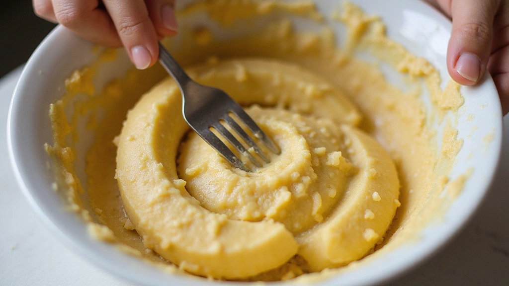 Easy Banana Bread Recipe - Moist & Simple - Step 2: Mash the Bananas