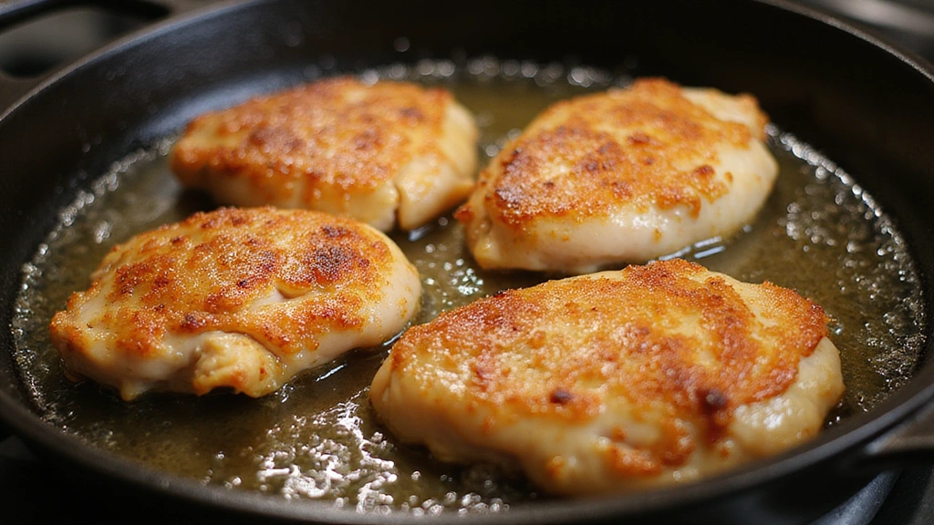 Easy Chicken Parmesan Recipe - Crispy & Cheesy - Step 3: Fry the Chicken