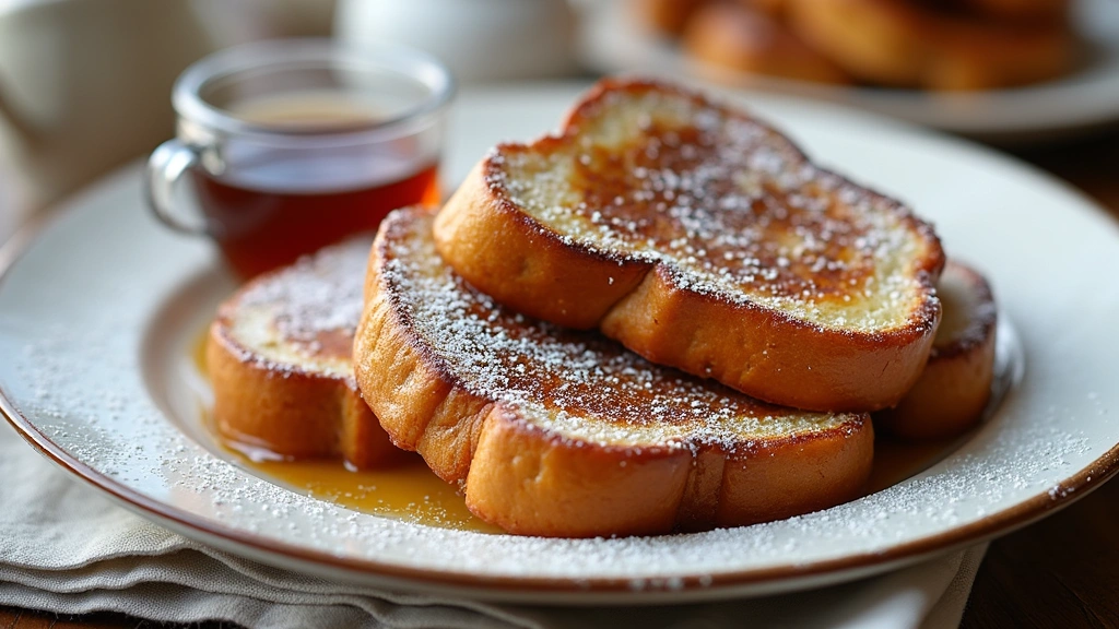 Easy French Toast - Crispy Outside, Soft Inside - Step 7: Serve the Toast