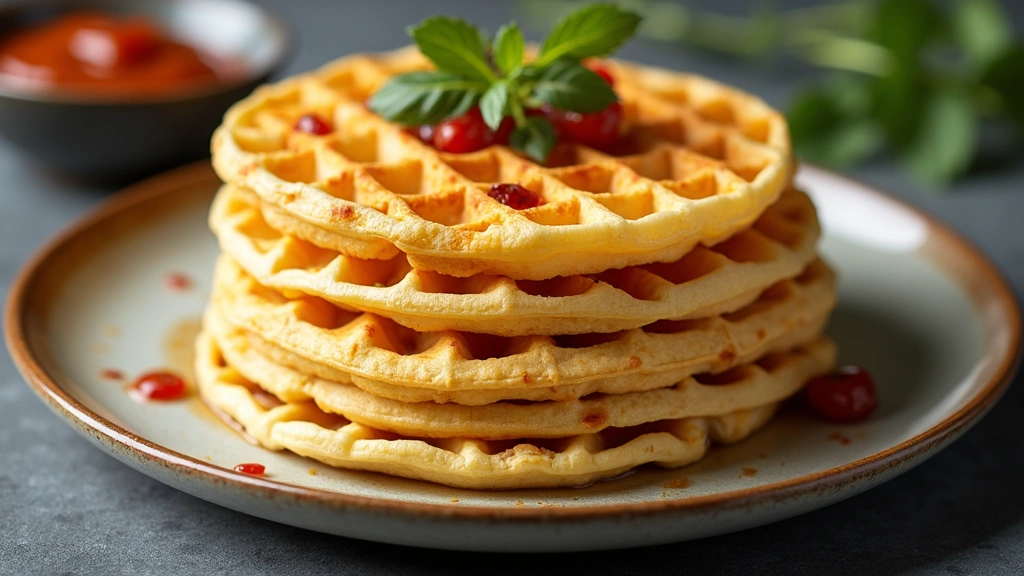 Easy Keto Chaffle - Crispy, Cheesy, Low-Carb Goodness - Step 8: Serve and Enjoy