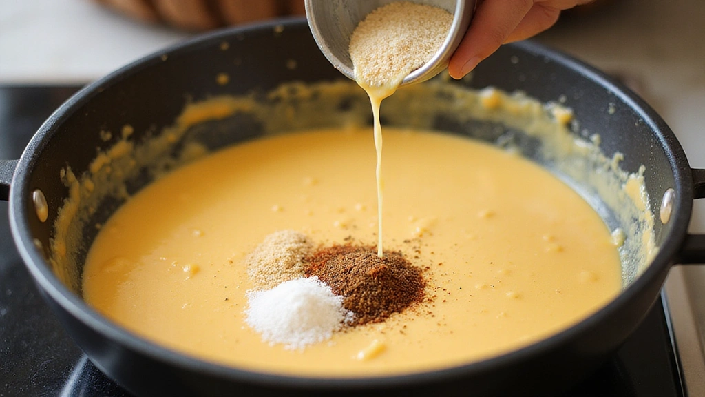 Easy Mac and Cheese Recipe Ready in 20 Minutes - Step 6: Season the Sauce