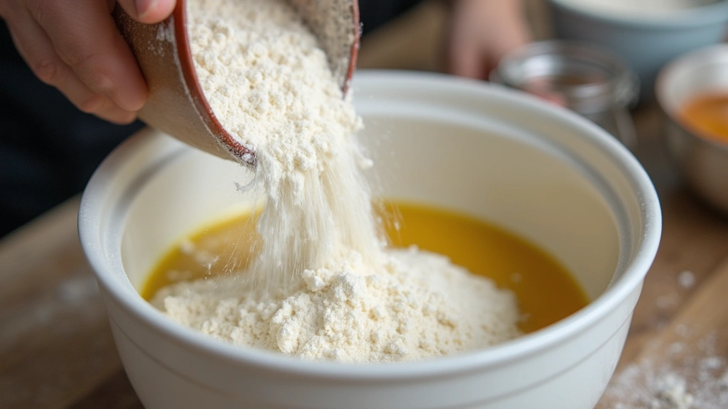 Edible Cookie Dough Recipe - Safe & Irresistible - Step 4: Incorporate Heat-Treated Flour