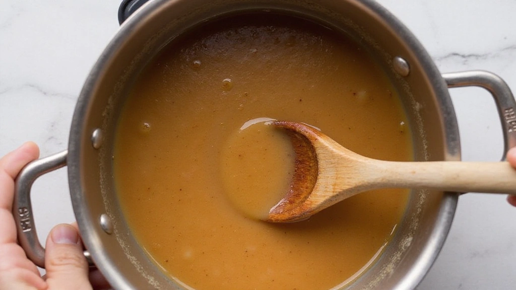 Egg Drop Soup - Light, Cozy & Ready in 10 Minutes - Step 4: Thicken the Broth