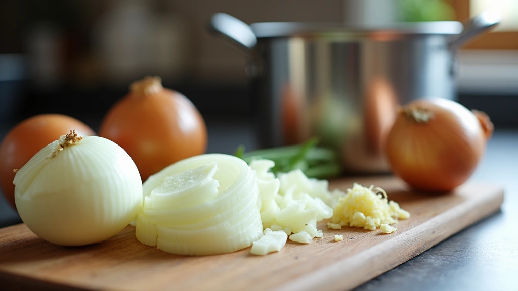 French Onion Soup - Caramelized & Comforting - Step 1: Prepare Ingredients