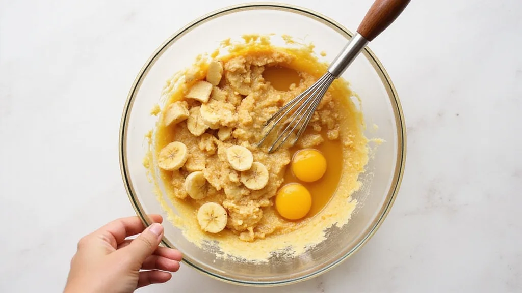 Healthy Banana Bread Recipe - Moist, Delicious, and Guilt-Free - Step 4: Combine Wet Ingredients