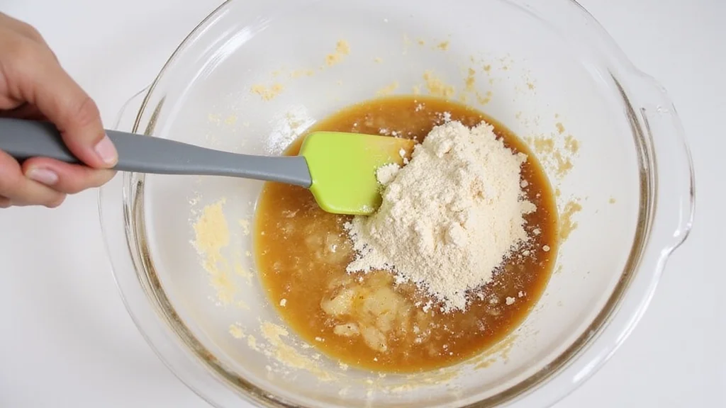 Healthy Banana Bread Recipe - Moist, Delicious, and Guilt-Free - Step 6: Combine Wet and Dry Ingredients