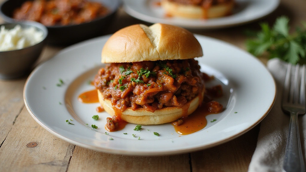 Homemade Sloppy Joes - Saucy & Classic