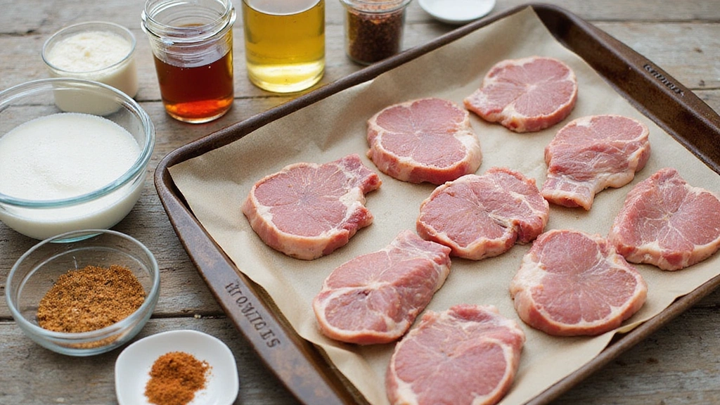 Juicy Bone-In Pork Chops - Pan-Seared to Perfection - Step 1: Prepare Ingredients