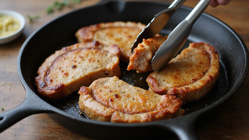 Juicy Bone-In Pork Chops - Pan-Seared to Perfection - Step 4: Sear the Pork Chops