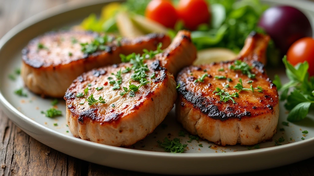 Juicy Bone-In Pork Chops - Pan-Seared to Perfection - Step 7: Prepare the Serving Plate