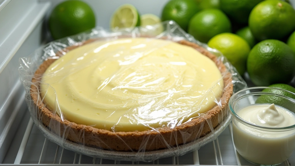 Key Lime Pie Recipe - Tangy, Creamy, and Perfectly Sweet - Step 7: Chill the Pie