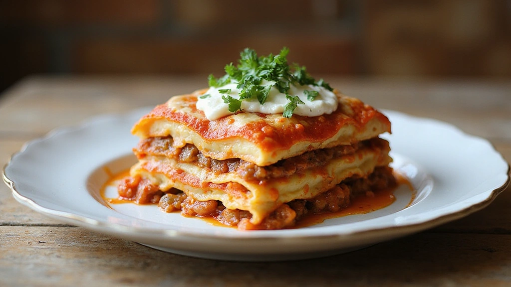 Lasagna with Ricotta - Layers of Cheesy Perfection