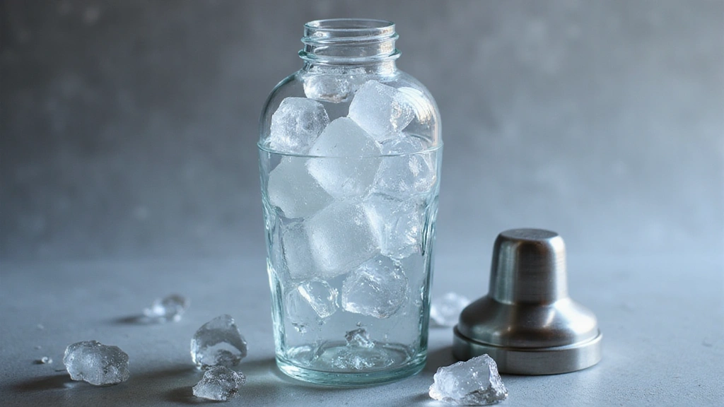 Lemon Drop Martini - Sweet, Tart & Elegant - Step 5: Add Ice to Shaker