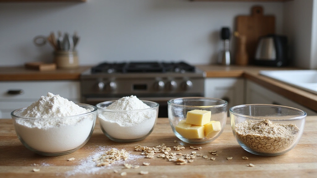 Oatmeal Chocolate Chip Cookies - Soft & Nutty - Step 1: Prepare Ingredients