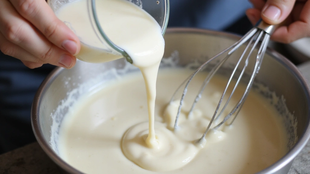 Olive Garden Alfredo Sauce - Creamy Copycat Perfection - Step 4: Temper the Cream