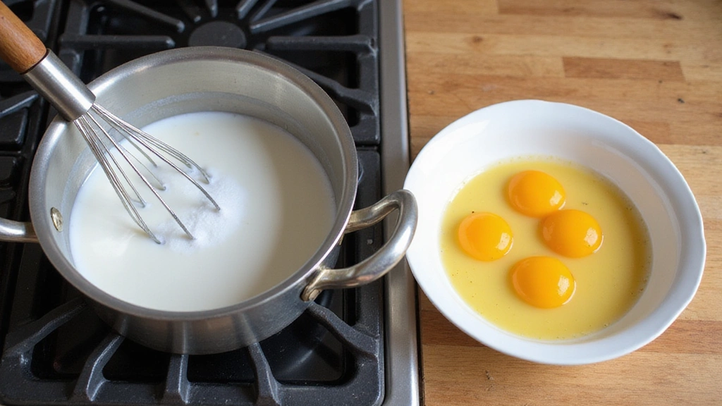 Paula Deen’s Banana Pudding - Southern Perfection - Step 1: Prepare the Custard