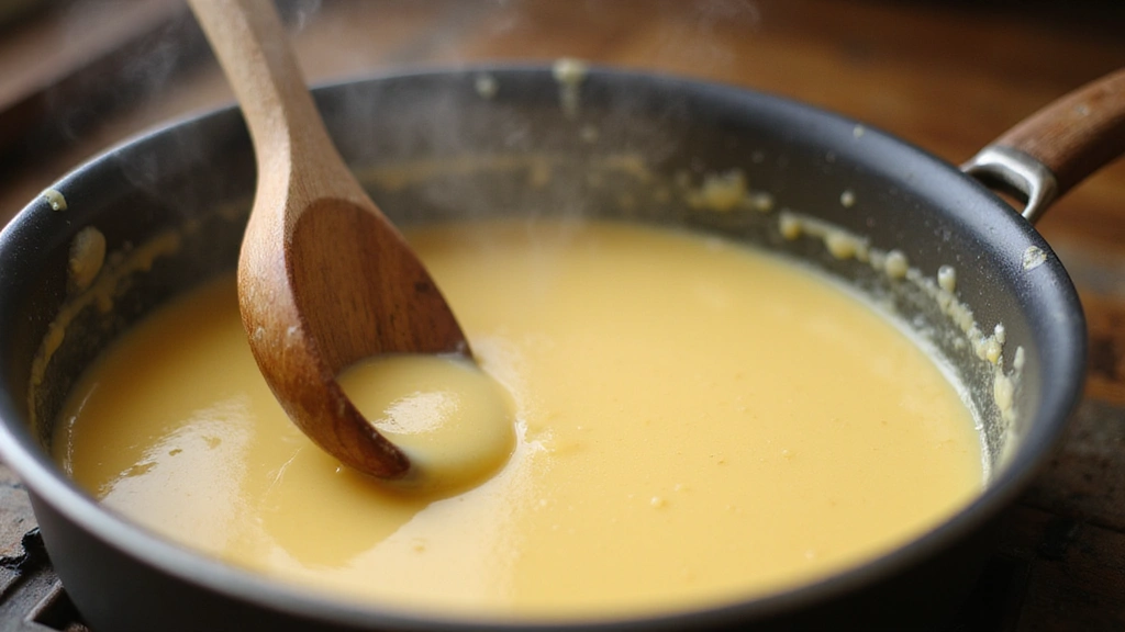 Paula Deen’s Banana Pudding - Southern Perfection - Step 2: Cook the Custard