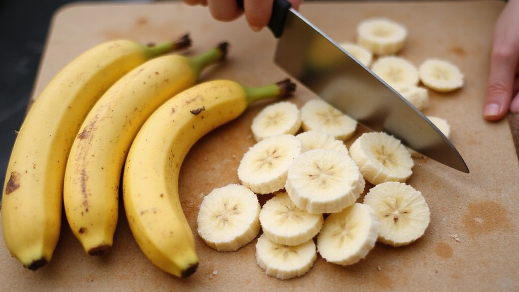Paula Deen’s Banana Pudding - Southern Perfection - Step 3: Slice the Bananas