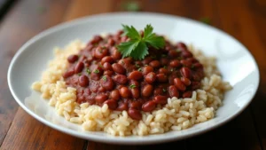 Red Beans & Rice - New Orleans Classic