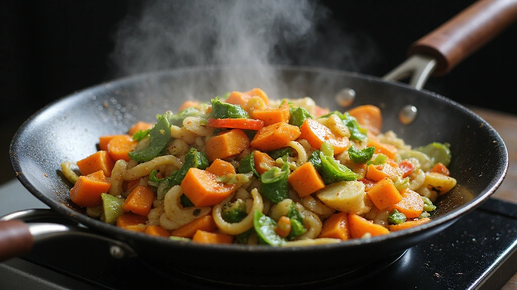 Shrimp Fried Rice - Fast, Fresh & Flavorful - Step 5: Stir-Fry Vegetables