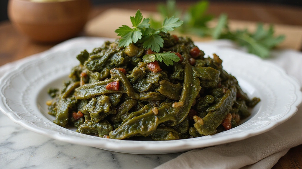 Southern Collard Greens - Smoky, Tender & Flavorful