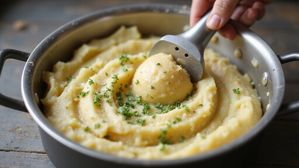 Twice-Baked Potato Casserole - Creamy & Cheesy - Step 3: Mash Potatoes