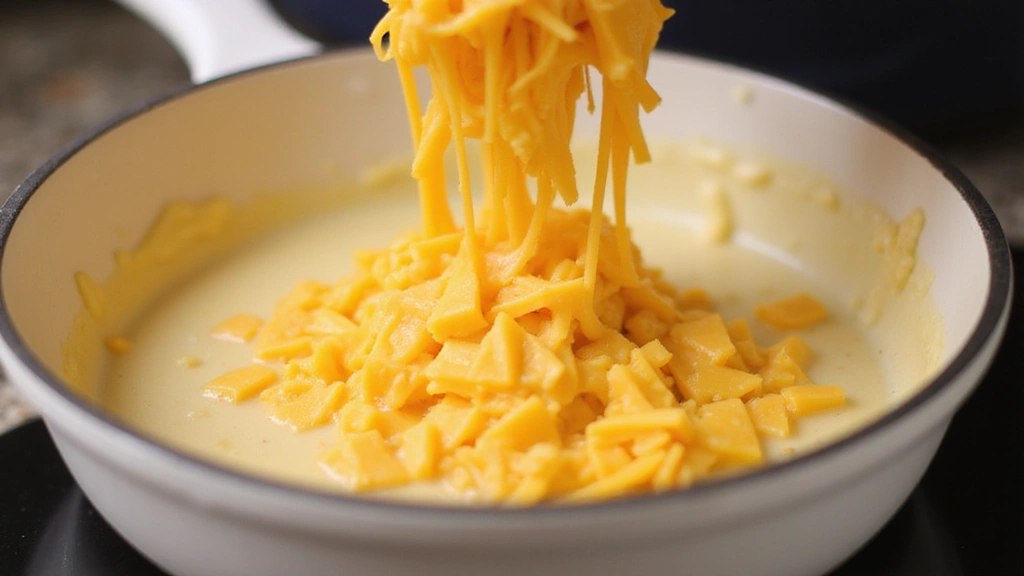 Ultra Creamy Mac and Cheese Recipe - Rich & Silky - Step 4: Add Cheese to Sauce