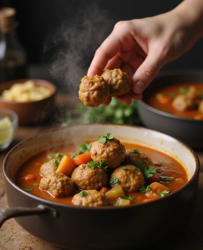 Authentic Mexican Albondigas Soup Recipe – Hearty & Comforting - Step 4: Add Vegetables 1