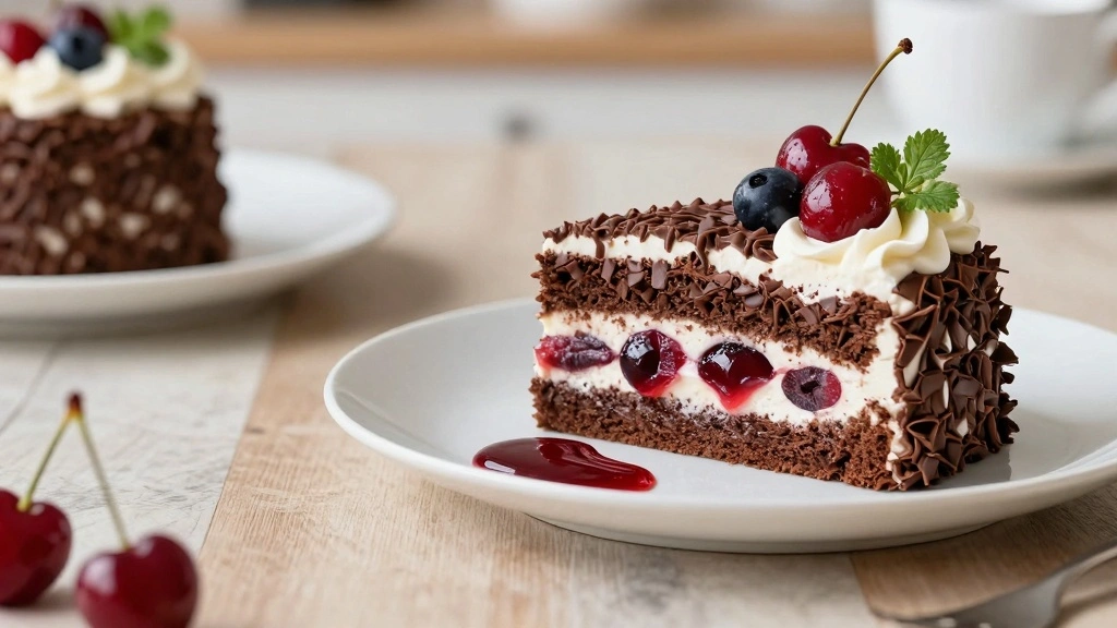 Classic Black Forest Cake Recipe – Chocolate, Cherries & Cream