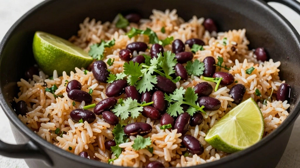 Classic Rice and Beans Recipe – Simple & Flavorful - Step 6: Garnish and Serve 1
