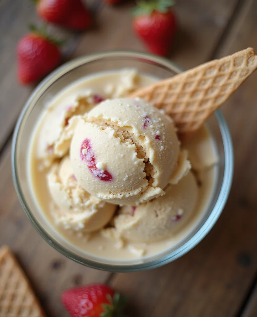 Creamy Ninja Creami Protein Ice Cream – Easy & Healthy Recipe - Step 4: Freeze Mixture 1