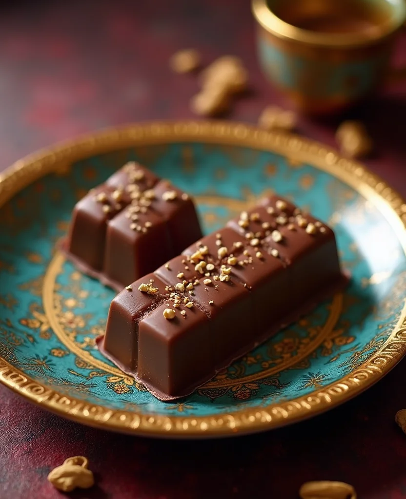 Dubai Chocolate Bar Recipe – Rich, Luxurious & Easy to Make - Step 4: Pour into Prepared Pan 1