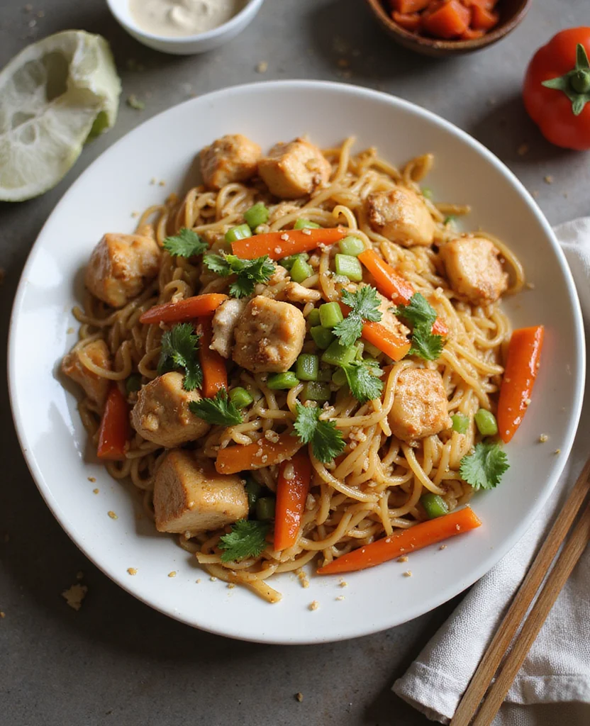 Easy Chicken Chow Mein Recipe – Better Than Takeout - Step 1: Prepare Ingredients 1