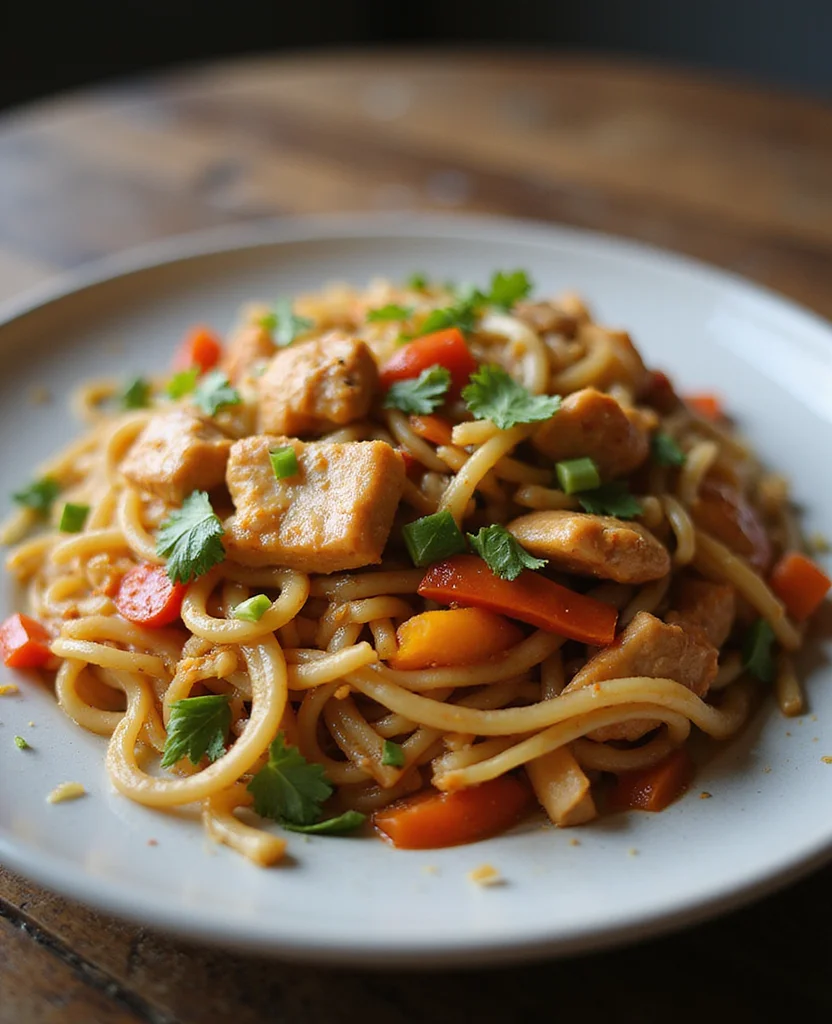 Easy Chicken Chow Mein Recipe – Better Than Takeout - Step 2: Cook the Noodles 1