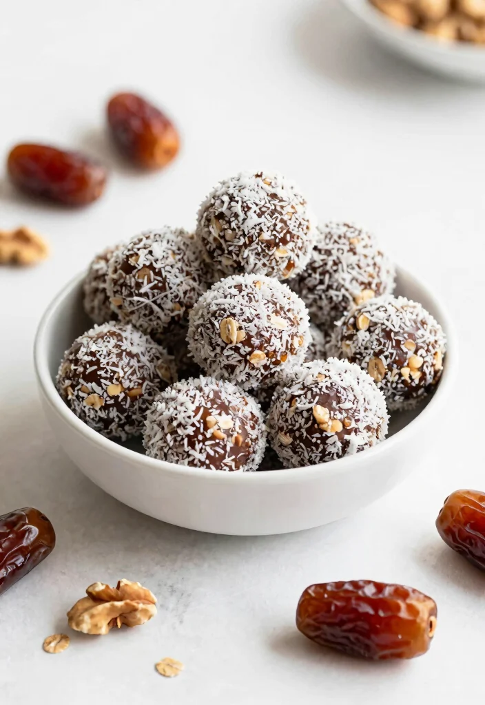 16 Easy Mediterranean Diet Snacks for Busy Professionals - 15. Fruit and Nut Energy Bites 1